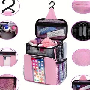 ⚡️PORTABLE SHOWER CADDY – LARGE WATERPROOF TRAVEL TOILETRY ORGANIZER WITH HOOK⚡️